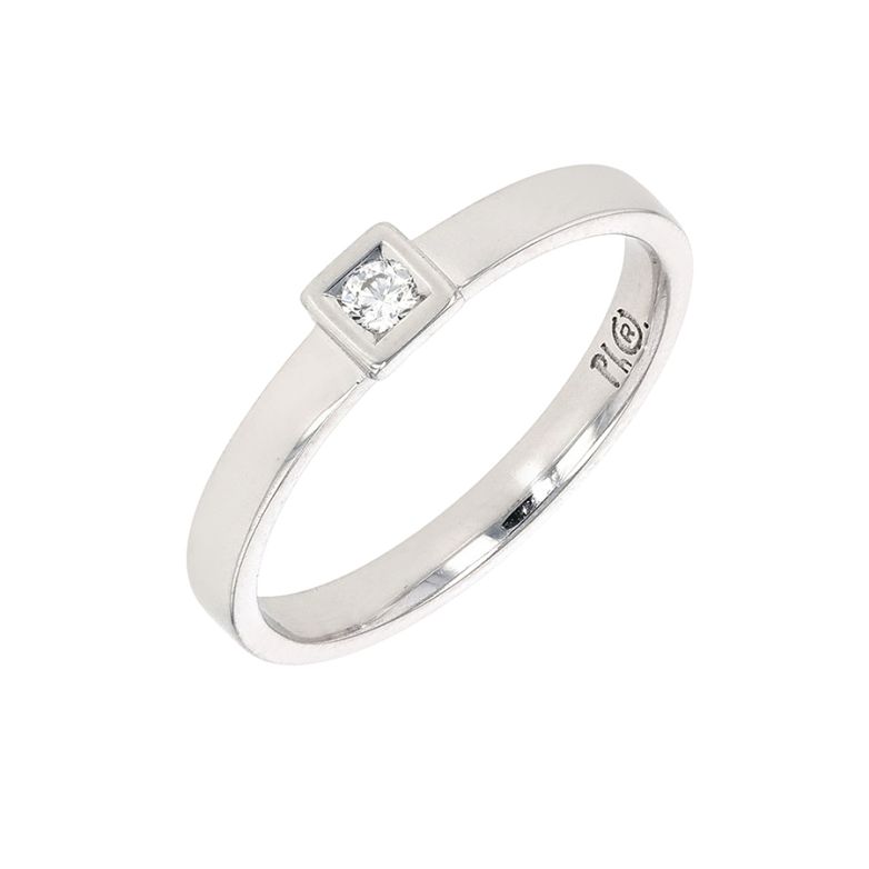 Solitaireor gris diamant (s)