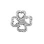 Pendentif or gris diamant (s) 