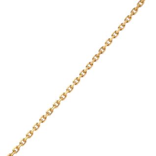 Chaine maille forçat or jaune