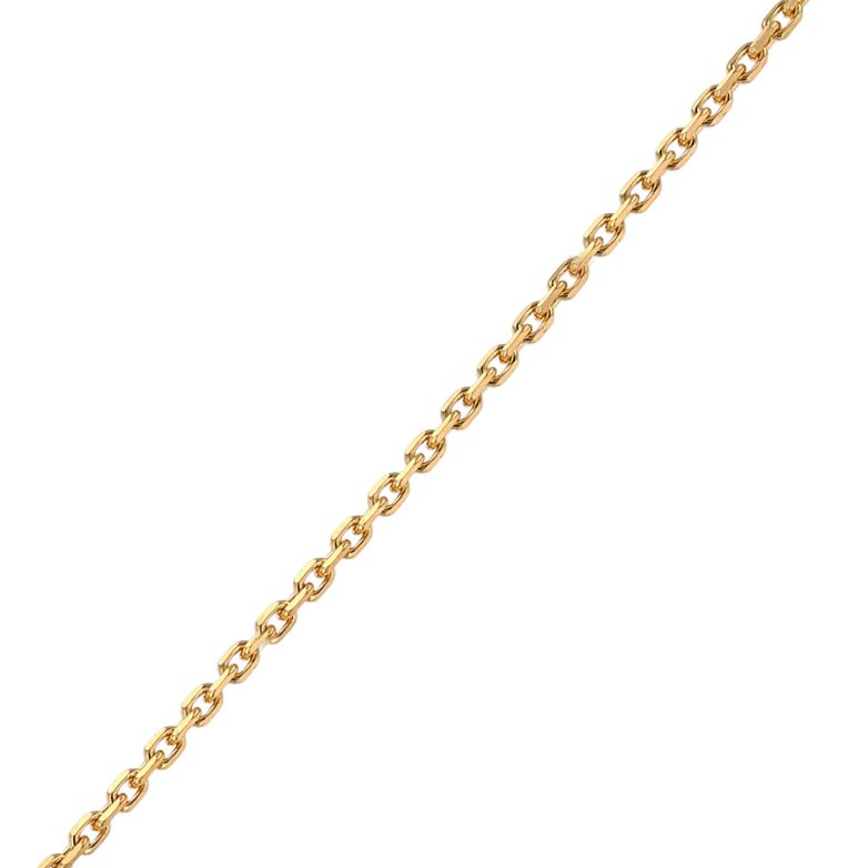 Chaine maille forçat or jaune