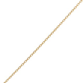 Chaine maille forçat or jaune