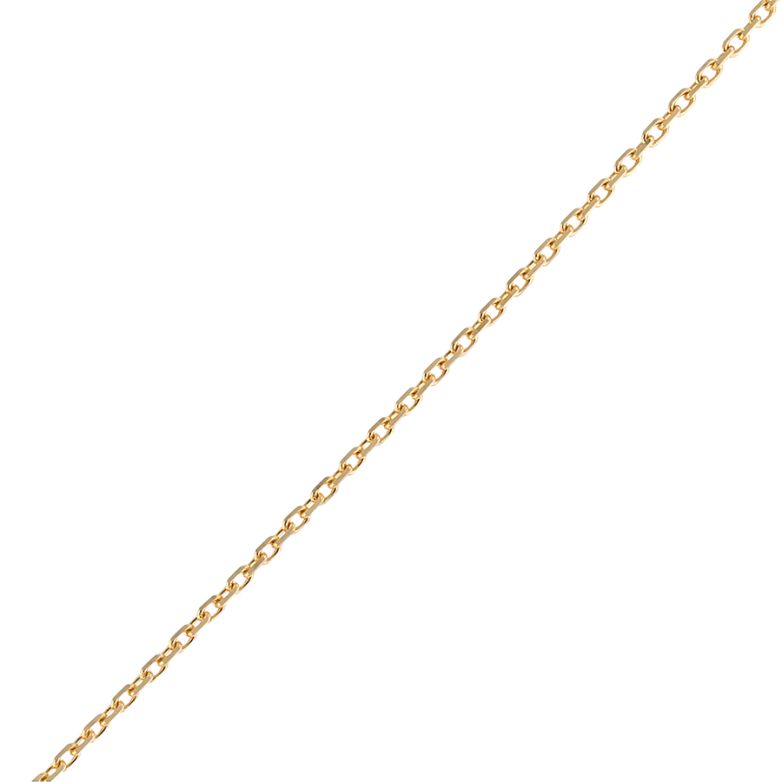 Chaine maille forçat or jaune