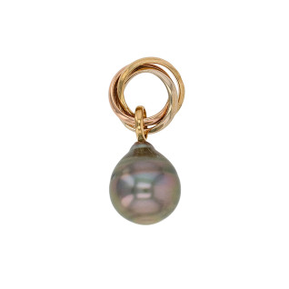 Pendentif perle de Tahiti 3...