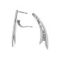 Boucles d'oreilles or gris diamant (s) 