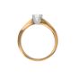 Solitaireor bicolore diamant (s) 