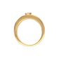 Bague or jaune diamant (s) 