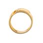Bague or jaune diamant (s) 