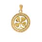 Pendentif or jaune Perle 