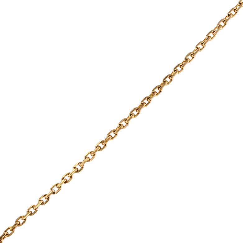 Chaine maille forçat or jaune