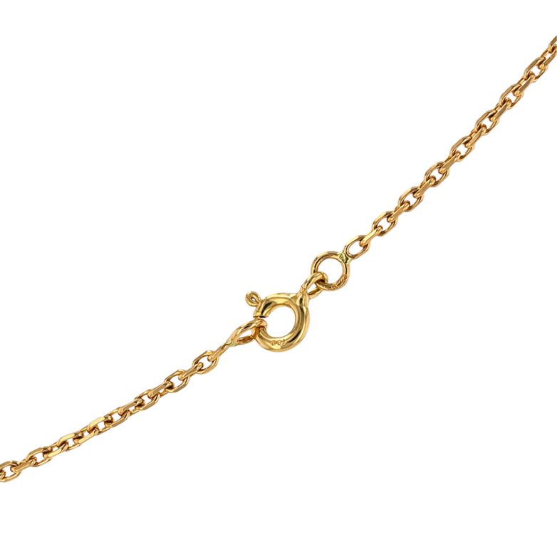 Chaine maille forçat or jaune 