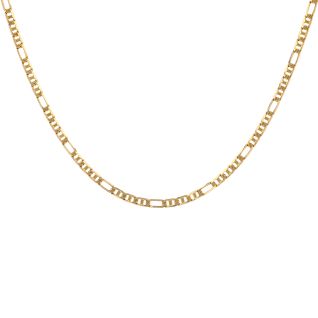 Chaine maille marine or jaune