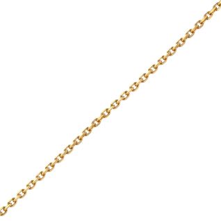 Chaine maille forçat or jaune