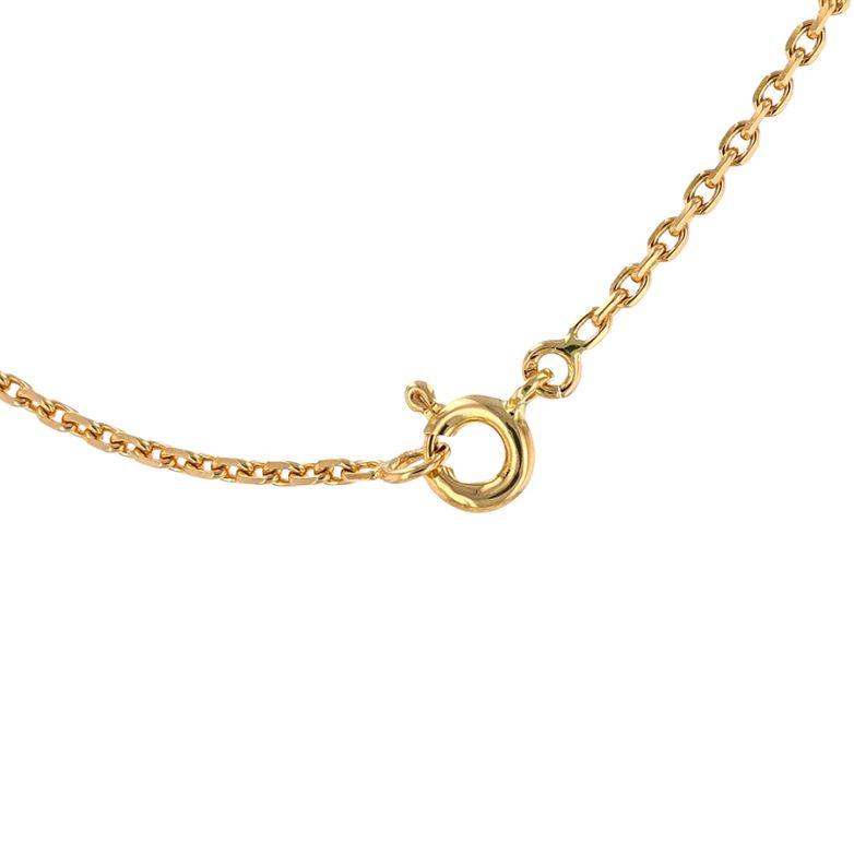 Chaine maille forçat or jaune 
