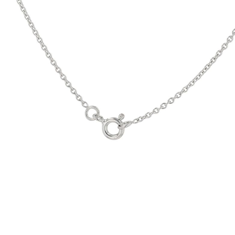 collier or gris saphir et diamant(s) 