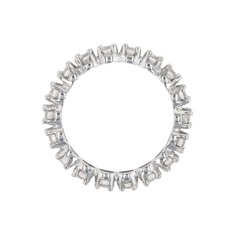Alliance or gris diamant (s) 