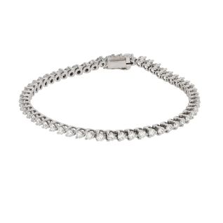 Bracelet or gris diamant (s) 