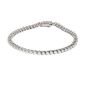 Bracelet or gris diamant (s) 