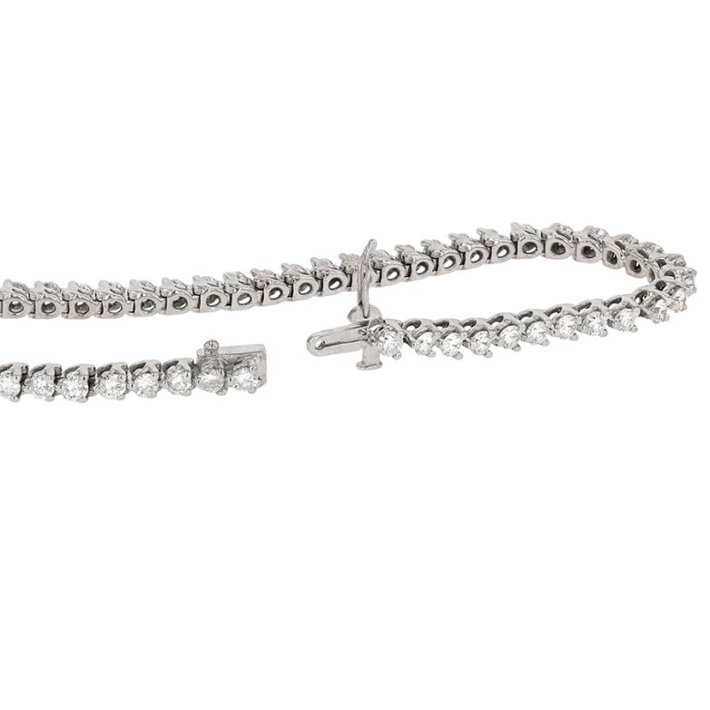 Bracelet or gris diamant (s) 