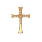 croix or jaune diamant (s) 