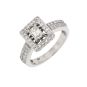 Bague or gris diamant (s) 