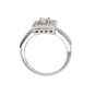 Bague or gris diamant (s) 