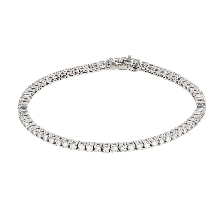 Bracelet or gris diamant (s) 