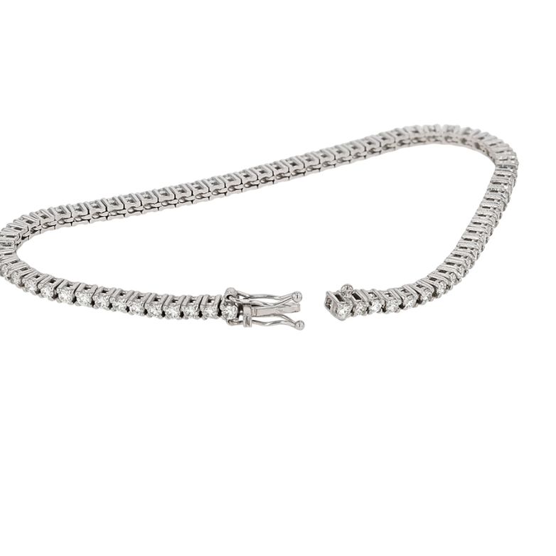 Bracelet or gris diamant (s) 