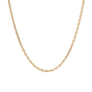 Chaine maille forçat or jaune 
