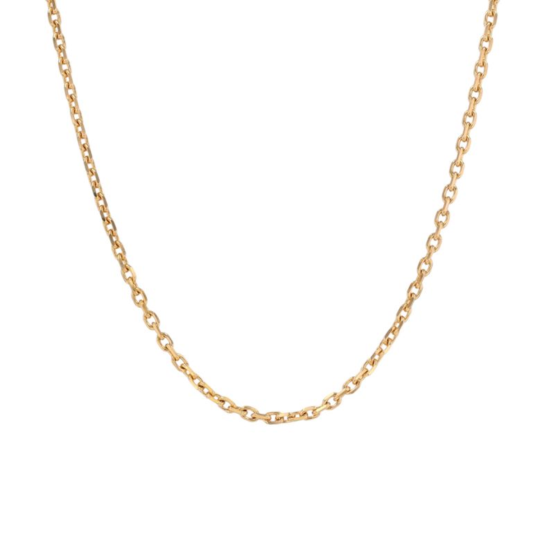 Chaine maille forçat or jaune 