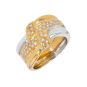 Bague or bicolore diamant (s)