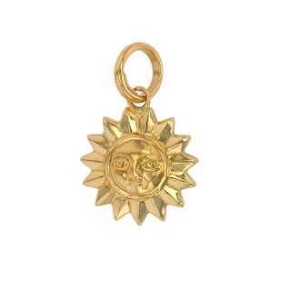 Pendentif or jaune