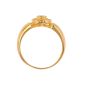 Bague or jaune saphir et diamant(s) 