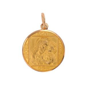 médaille or jaune