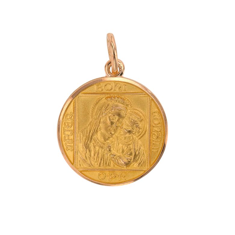 médaille or jaune