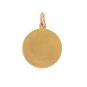 médaille or jaune 