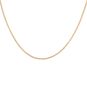 Chaine maille gourmette or jaune