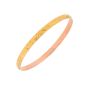 Bracelet Jonc Rigide or jaune