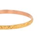 Bracelet Jonc Rigide or jaune 