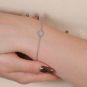 Bracelet or gris diamant (s) 