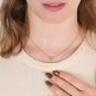 Collier or jaune diamant (s) 