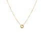 Collier or jaune diamant (s)