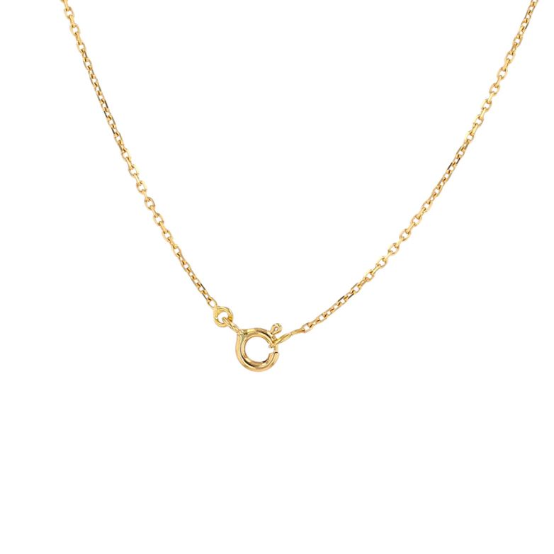 Collier or jaune diamant (s) 