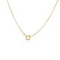 Collier or jaune diamant (s) 