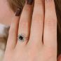Bague 2 ors saphir et diamant(s) Vintage 