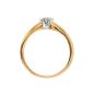 Solitaireor bicolore diamant (s) 