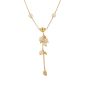 collier or jaune Perle