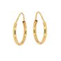 Boucles créoles or jaune