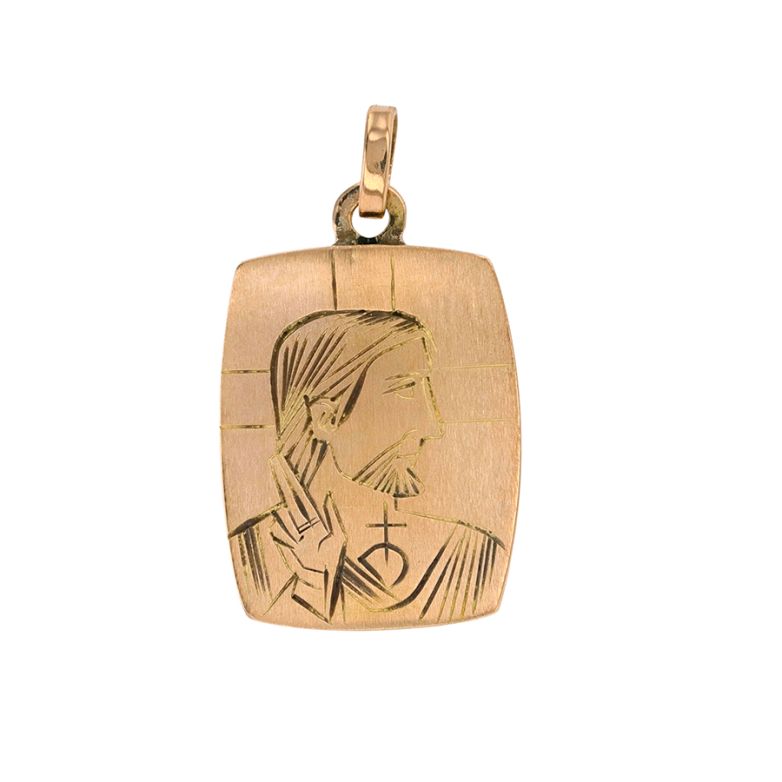 médaille or jaune
