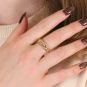 Bague or jaune 