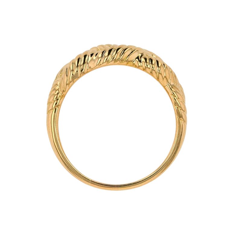 Bague or jaune 